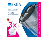 Brita Dzbanek filtrujący MARELLA grafitowy 2,4L +3 szt. MAXTRA PRO - 1239748 - zdjęcie 4