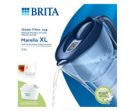 Brita Dzbanek filtrujący MARELLA XL niebieski 3,5L MAXTRA PRO Pure - 1239753 - zdjęcie 5