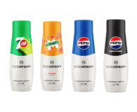 SodaStream Zestaw syropów Mirinda + 7Up + Pepsi + Pepsi MAX