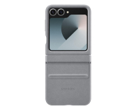 Samsung Vegan Case do Galaxy Z Flip6 szary - 1265938 - zdjęcie 1