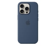 Apple Silikonowe etui MagSafe do iPhone 16 Pro denim - 1278644 - zdjęcie 2