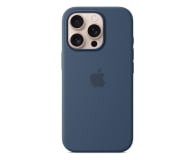Apple Silikonowe etui MagSafe do iPhone 16 Pro denim - 1278644 - zdjęcie 1