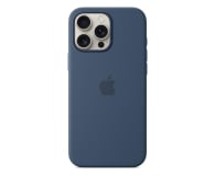 Apple Silikonowe etui MagSafe do iPhone 16 Pro Max denim - 1278656 - zdjęcie 2