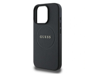 Guess Grained Ring do iPhone 16 Pro czarny - 1279170 - zdjęcie 2