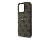 Guess 4G Ring Classic Logo do iPhone 16 Pro brązowy - 1279185 - zdjęcie 2