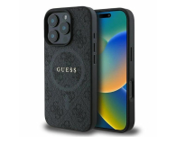 Guess 4G Ring Classic Logo do iPhone 16 Pro czarny - 1279188 - zdjęcie 1