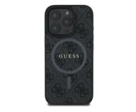 Guess 4G Ring Classic Logo do iPhone 16 Pro Max czarny - 1278305 - zdjęcie 3