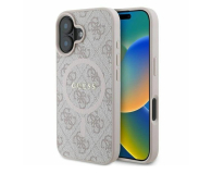Guess 4G Ring Classic Logo do iPhone 16 różowy - 1279126 - zdjęcie 1