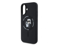 Karl Lagerfeld Silicone Karl&Choupette Heads do iPhone 16 czarny - 1278263 - zdjęcie 2