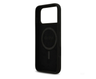 Guess Silicone Logo Strass 4G MagSafe do iPhone 17 Pro Max czarny - 1365581 - zdjęcie 3
