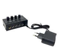 Mozos HA400 4-kanałowy wzmacniacz słuchawkowy - 1370681 - zdjęcie 2
