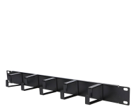 ExtraLink Organizer kabli Typ B 19" 1U (czarna) - 1323262 - zdjęcie 3