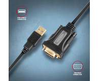 Axagon ADS-1PQN, USB-A 2.0 - RS-232 DB9-M FTDI adapter / kabel 1.5m - 1353394 - zdjęcie 4