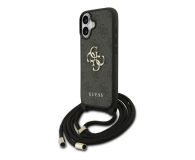 Guess 4G Big Logo Cord Stap Crossbody do iPhone 17 czarny - 1365470 - zdjęcie 3