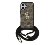 Guess Cord Stap Crossbody do iPhone 17 brązowy - 1365469 - zdjęcie 2