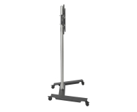 Edbak Wózek do ekranu 42”-60” z dzieloną rurą czarny - 1481930 - zdjęcie 4