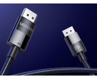 UGREEN Kabel wideo w oplocie 2 x Display Port 14 męsko-męski 80390 - 1489185 - zdjęcie 3
