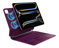 TYPECASE Etui Edge z klawiaturą do iPad Air 11" M2/M3/M4 malinowy - 1485370 - zdjęcie 2
