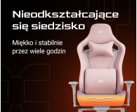 SMX Fotel gamingowy Ararat różowy - 1308832 - zdjęcie 3