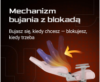 SMX Fotel gamingowy Ararat różowy - 1308832 - zdjęcie 4