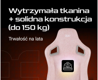 SMX Fotel gamingowy Ararat różowy - 1308832 - zdjęcie 7