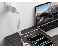 4smarts Ładowarka sieciowa Pocket GaN 100W 2xUSB-C + USB-A biały - 1512698 - zdjęcie 3