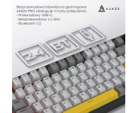 Ajazz AK820 Pro Flying Fish Switch Black Gray Yellow RGB - 1536362 - zdjęcie 10