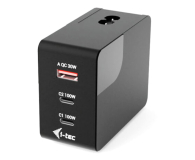 i-tec 100W Intelligent Multiport USB Charger USB-C USB-A LCD 1,5m - 1538054 - zdjęcie 2