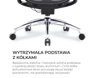 Sihoo DORO C300 PRO Mesh czarny - 1542252 - zdjęcie 15
