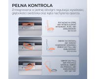 Sihoo DORO C300 PRO Mesh biały - 1542253 - zdjęcie 9