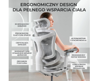Sihoo DORO C300 PRO Mesh biały - 1542253 - zdjęcie 17