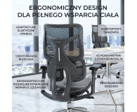 Sihoo DORO S100 Mesh czarny - 1542250 - zdjęcie 11