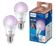 Philips Smart żarówka 100W A60 E27 2 szt. - 1541406 - zdjęcie 1
