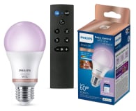 Philips Smart żarówka 60W A60 E27 + Pilot - 1541394 - zdjęcie 1
