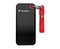 Verbatim Pocket SSD 256GB Black/Red - 1532445 - zdjęcie 1