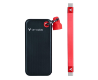 Verbatim Pocket SSD 256GB Black/Red - 1532445 - zdjęcie 2