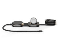 Zens Ładowarka indukcyjna 2w1 Pro 3 Qi2 15W USB-C/USB-C czarny - 1545345 - zdjęcie 1