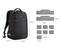 K&F Concept Beta Backpack 18 l - czarny - 1550438 - zdjęcie 3