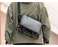 K&F Concept Alpha Sling Bag 10 l - szara - 1550380 - zdjęcie 4