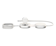 Zens Ładowarka indukcyjna 2w1 Pro 3 Qi2 15W USB-C/USB-C biały - 1545365 - zdjęcie 2