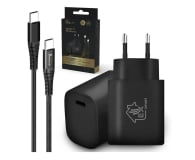 ExtraLink Smart Life Zestaw kabel USB-C 2m Ładowarka 18W PD3.0 Czarna - 1550954 - zdjęcie 2