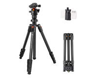 K&F Concept K234A0 z głowicą kulową BH-28L i uchwytem na telefon - 1550356 - zdjęcie 3