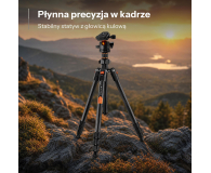 K&F Concept K-series K254C2 z głowicą kulową - 1550379 - zdjęcie 6