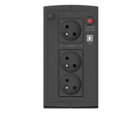 Ever DUO 850 PL AVR (850VA/550W, 3xPL, USB, AVR) - 1238596 - zdjęcie 3