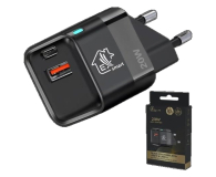 ExtraLink SMART LIFE CHARGER 20W, USB-C AND USB A - 1570039 - zdjęcie 1