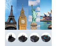ExtraLink SMART LIFE ADAPTER DLA PODRÓŻNYCH EU/UK/USA/AU/CH - 1570044 - zdjęcie 3