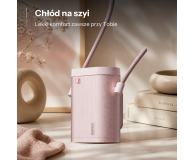 Sothing Wentylator na szyję Ice Cube Różowy - 1568963 - zdjęcie 2