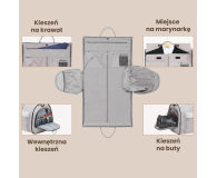 ExtraLink Black Forest by KM05 Torba Podróżna rozkładana + kosmetyczka - 1570054 - zdjęcie 6