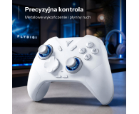 FlyDigi Uniwersalny kontroler do gier Bluetooth DIREWOLF 4 biały - 1569892 - zdjęcie 3