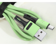 USAMS Kabel U52 microUSB 2A Fast Charge 1m zielony - 1569093 - zdjęcie 5